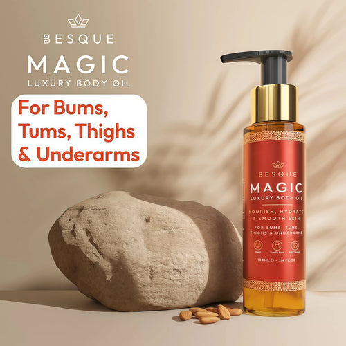 Besque Original Magic Body Oil - Hydrating Body Oils for Women XL - 200ml